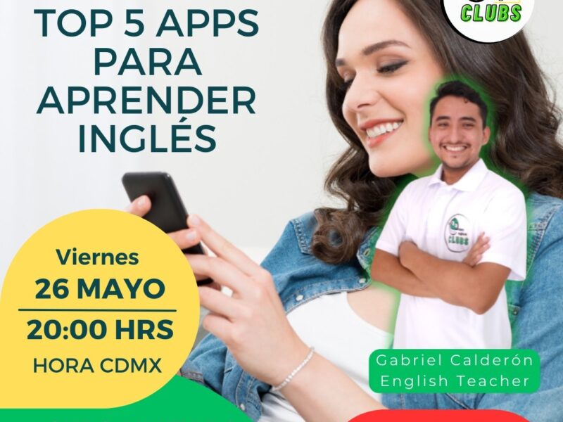 WEBINAR: APPS EFECTIVAS PARA APRENDER INGLÉS